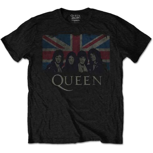 Queen - Vintage Union Jack póló