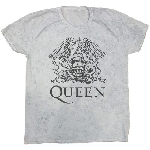 Queen - Crest (Dip-Dye) póló