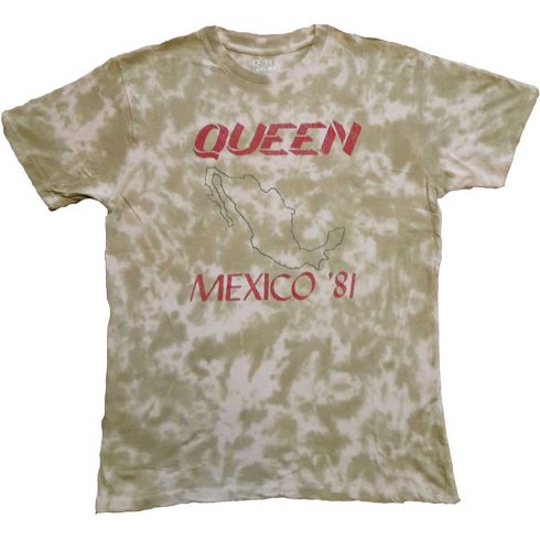 Queen - Mexico '81 (Dip-Dye) póló
