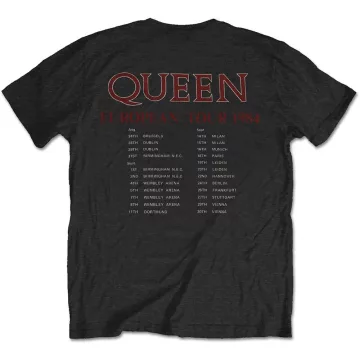 Queen - European Tour 1984 póló