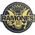 Ramones - Gold Seal (szőtt) felvarró
