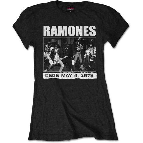 Ramones - CBGBS 1978 női póló