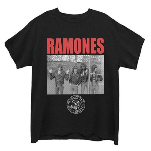 Ramones - Cage Photo (Back Print) póló
