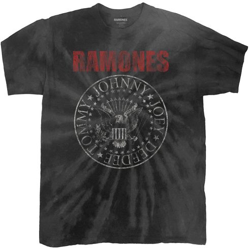 Ramones - Presidential Seal (Dip-Dye) póló