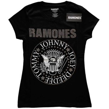 Ramones - Presidential Seal (Diamante) női póló