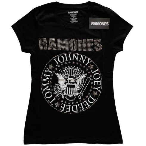 Ramones - Presidential Seal (Diamante) női póló