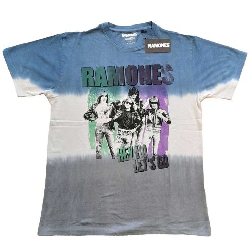 Ramones - Hey Ho Retro (Dip-Dye) póló