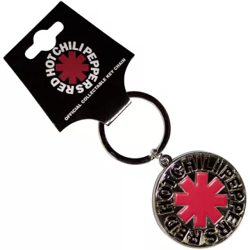   Red Hot Chili Peppers - Asterisk Logo Silver fém kulcstartó