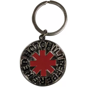   Red Hot Chili Peppers - Asterisk Logo Silver fém kulcstartó
