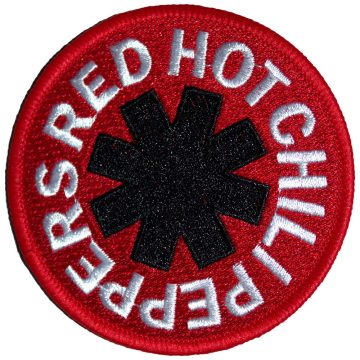 Red Hot Chili Peppers - Asterisk Red (szőtt) felvarró