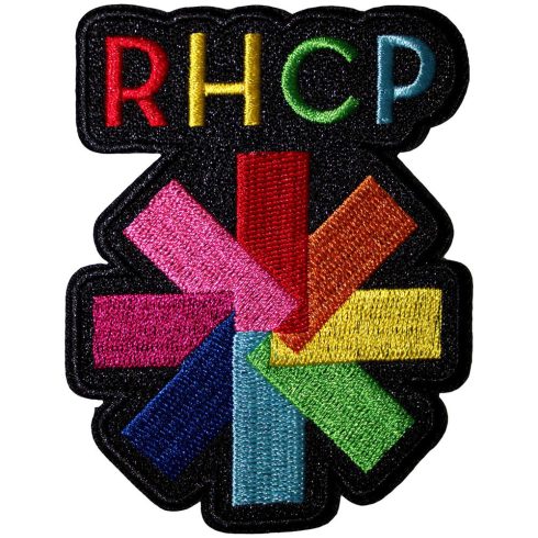 Red Hot Chili Peppers - Rainbow Asterisk (szőtt) felvarró
