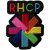 Red Hot Chili Peppers - Rainbow Asterisk (szőtt) felvarró