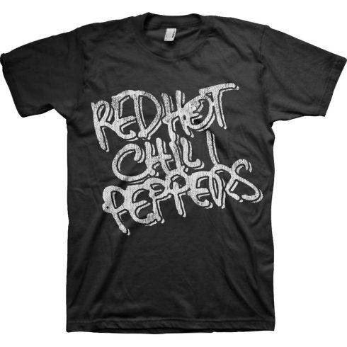 Red Hot Chili Peppers - Black & White Logo póló