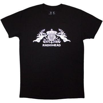 Radiohead - Bearhead Crest (Black)  póló