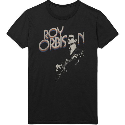 Roy Orbison - Guitar & Logo póló