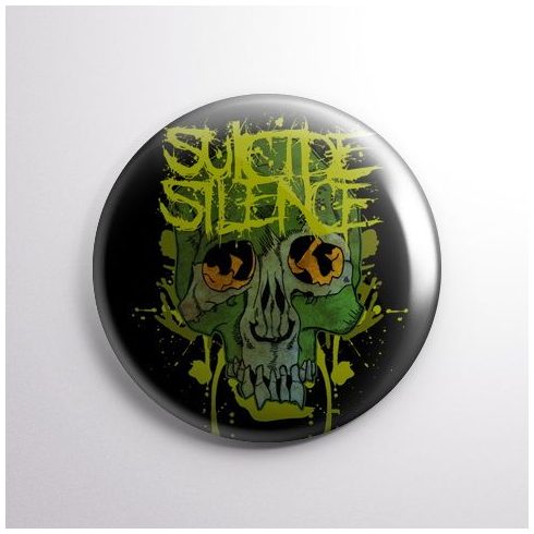 Suicide Silence - Skull kitűző