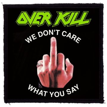 Overkill - Fuck You felvarró
