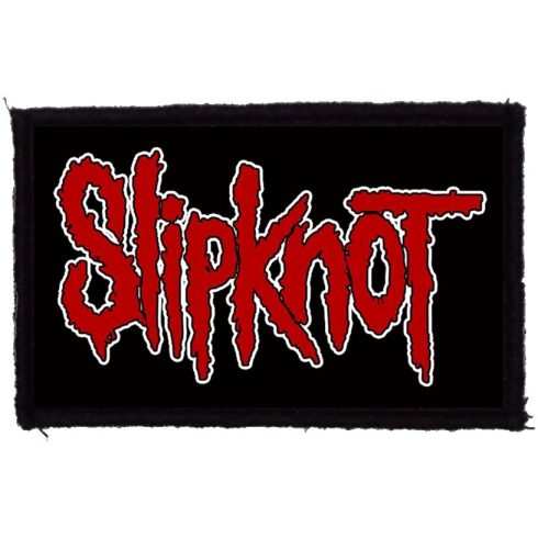 Slipknot - Red Logo felvarró