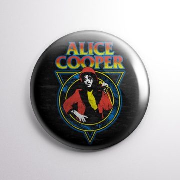 Alice Cooper kitűző