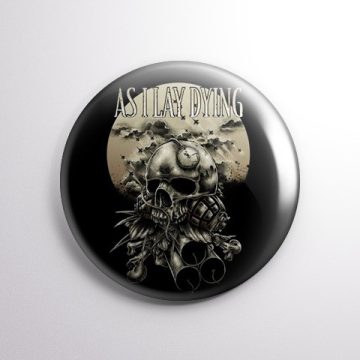 As I Lay Dying - Skull kitűző
