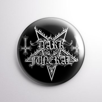 Dark Funeral - Logo kitűző