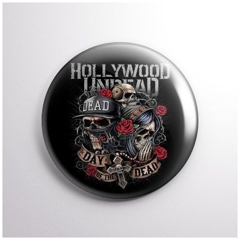 Hollywood Undead - Day Of The Dead kitűző