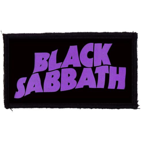 Black Sabbath - Logo felvarró