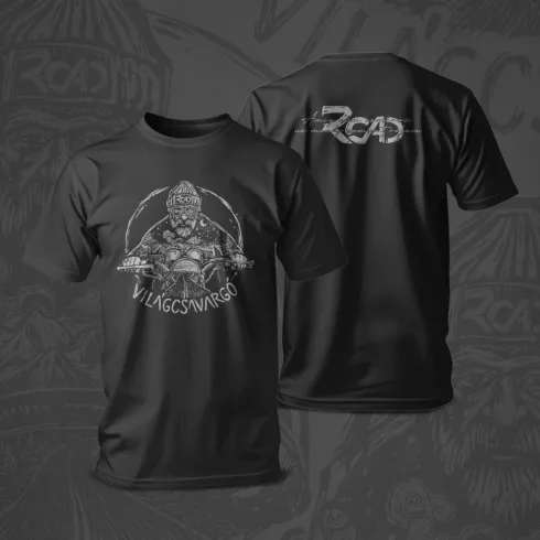 Road - Világcsavargó Motoros férfi póló