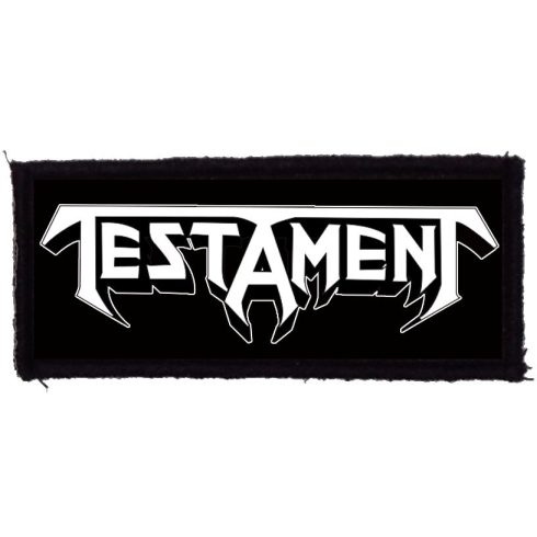 Testament - Logo felvarró
