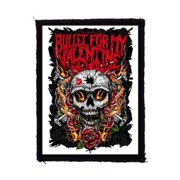 Bullet For My Valentine - Skull Roses felvarró