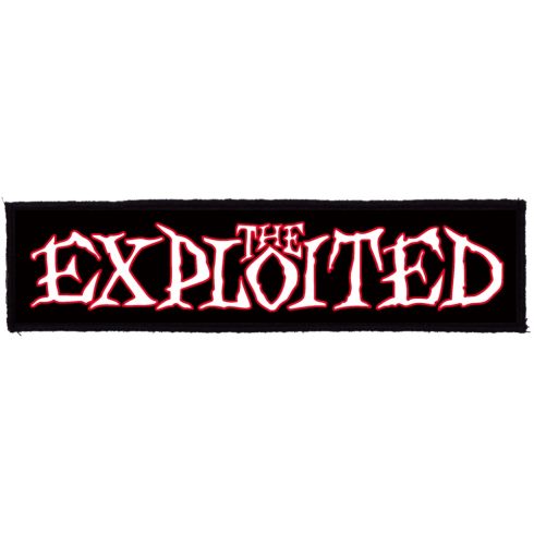 The Exploited - Logo Big Superstripe felvarró