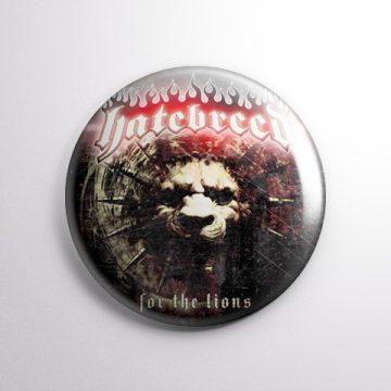 Hatebreed - Lion kitűző