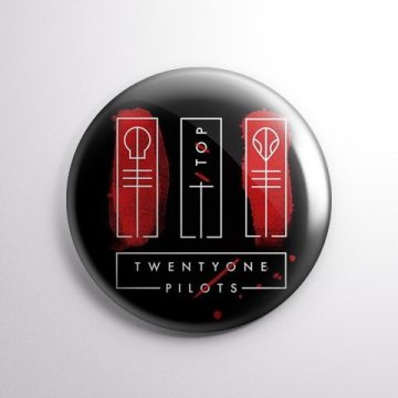 Twenty One Pilots - Logo kitűző