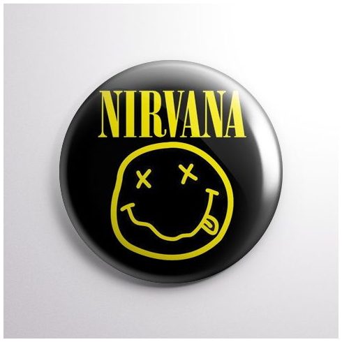 Nirvana - Smile kitűző
