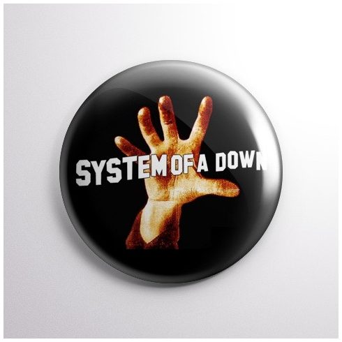 System of a Down - Hand kitűző