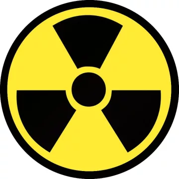 Radioactive Circle felvarró