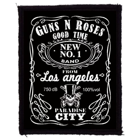 Guns N Roses - Whiskey felvarró