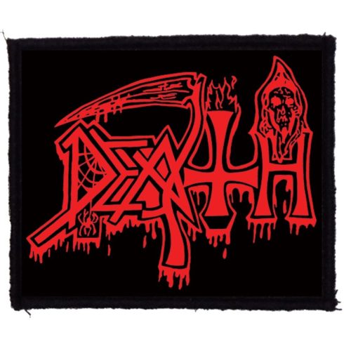 Death - Logo felvarró