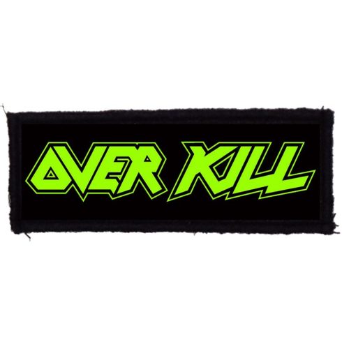 Overkill - Logo felvarró