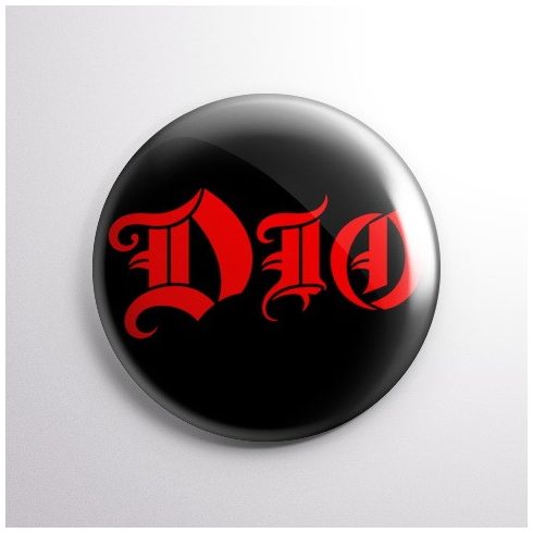 Dio - Logo kitűző