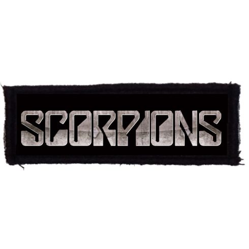 Scorpions - Logo felvarró