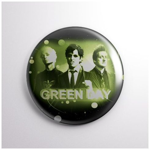 Green Day - Band kitűző