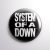 System of a Down - Logo kitűző