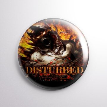 Disturbed - Asylum kitűző