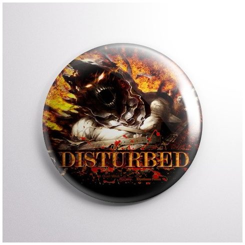 Disturbed - Asylum kitűző