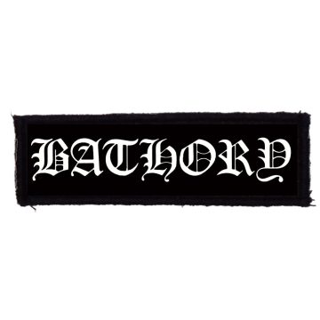 Bathory - Logo felvarró