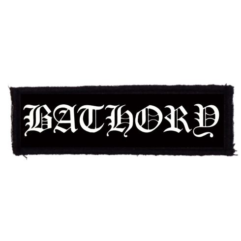 Bathory - Logo felvarró