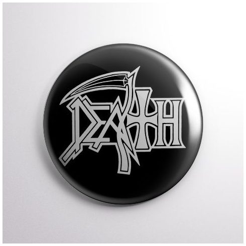 Death - Logo kitűző