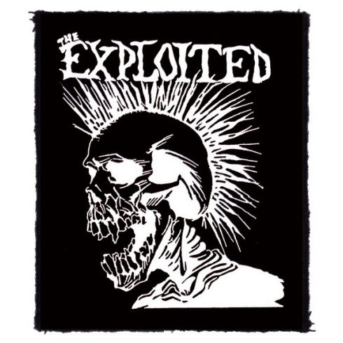 The Exploited - White Skull felvarró