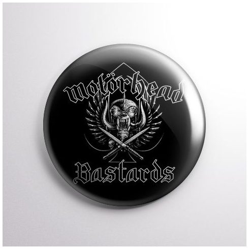 Motörhead - Bastards kitűző